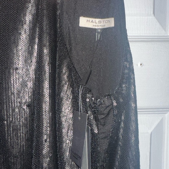 Halston Heritage NWT sequin mini dress - Picture 4 of 4